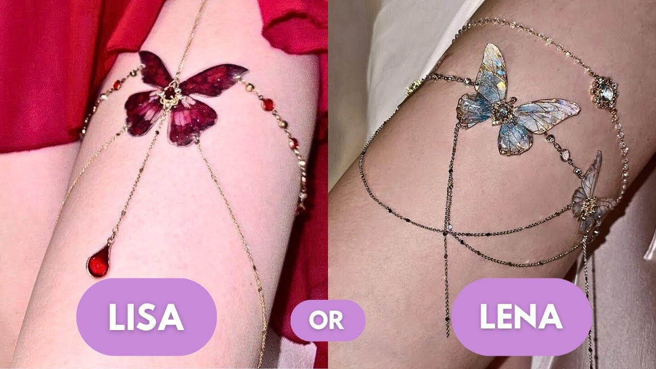 Would You Rather Choose Lisa OR Lena Choices Korean Accessories? Royal Aesthetic Quiz