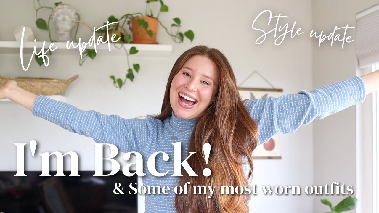 I'm Back! A Chatty Video with my Most-worn Outfits, A Life Update, and the Future of this Channel