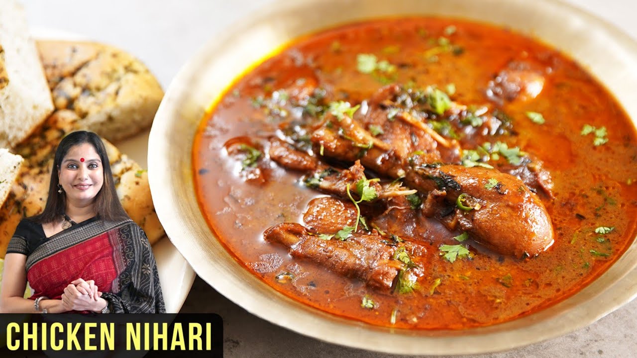 Chicken Nihari Recipe | How To Make Chicken Nihari | Murgh Nihari | Nihari Recipe By Smita Deo