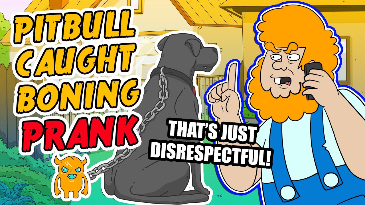 Pitbull Caught Boning Neighbor's Dog (crazy)