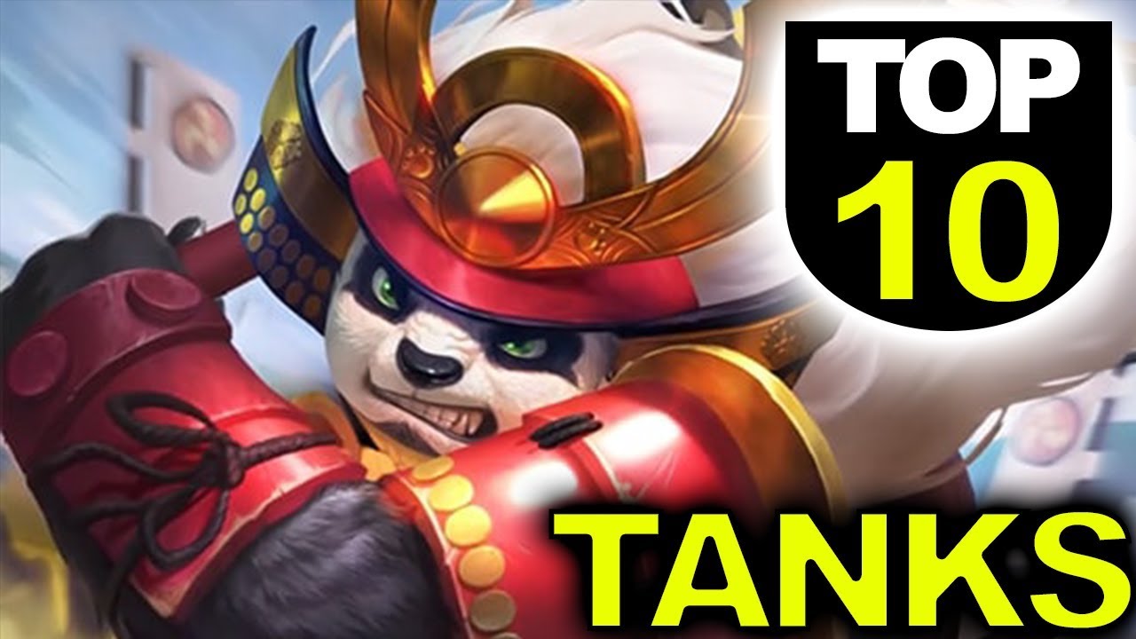 Top 10 TANK Skins Mobile Legends