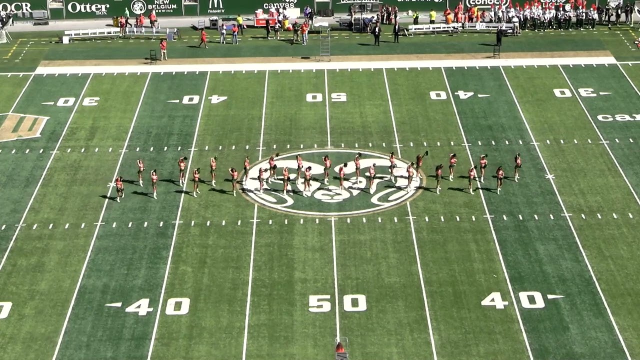 CSU vs Sacramento State - Golden Poms Performance