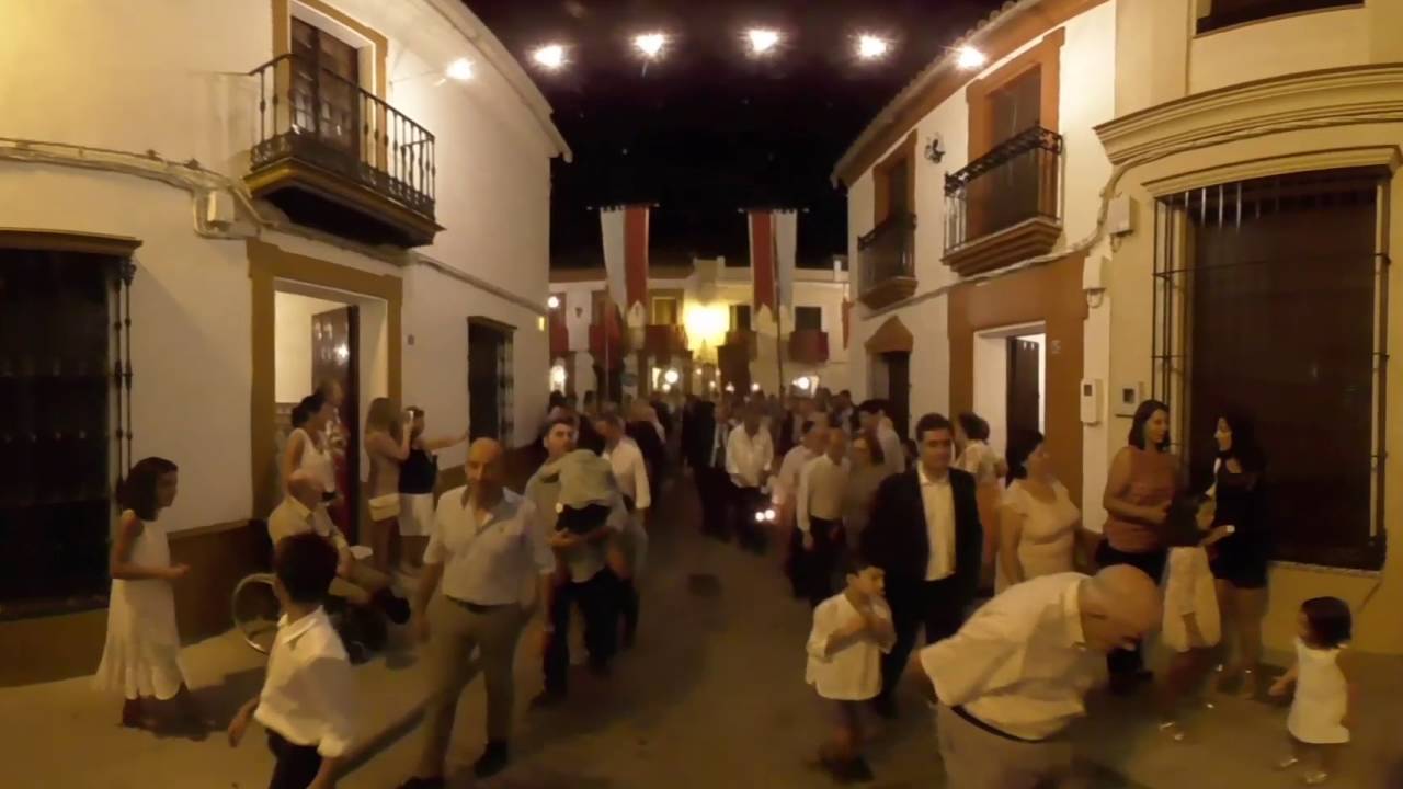 Rosario de Hombres. Ntra Sra de Aguas Santas 360 grados