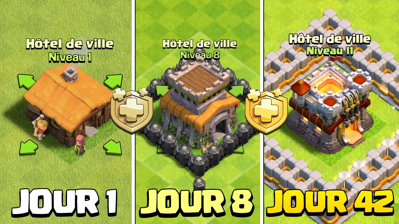 J'ai Joué 42 Jours à Clash of Clans avec le Pass Or !