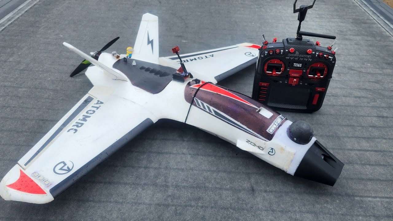 Atomrc Dolphin maiden autonomous flight waypoint mission