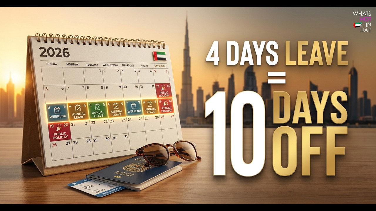 Every UAE Public Holiday Left in 2026 (And How to Stretch Them)