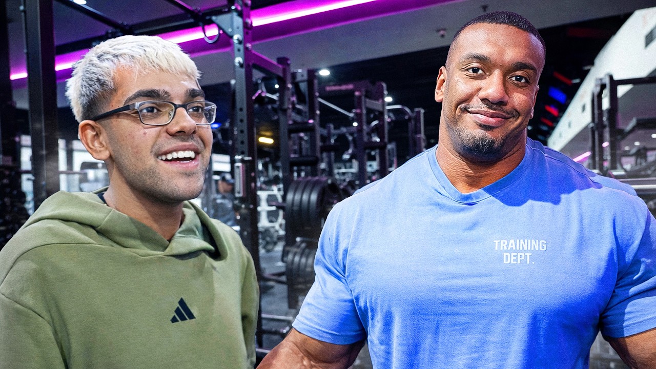 N3on Works Out With The Strongest Man In The World!