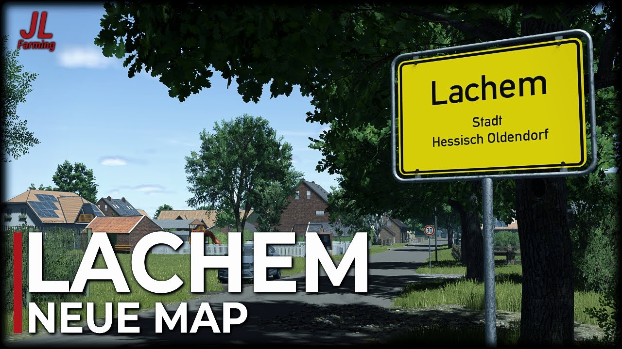 LS25 Neue Lachem Map I Fiktive Weserbergland Karte mit 4 Höfen & BGA | FS25 Modhub