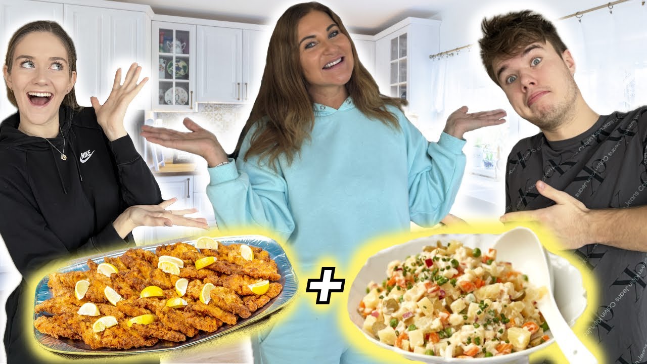 VAŘENÍ s Emi MAMKOU - Řízky a Bramborový salát 😋  | VLOGMAS #22