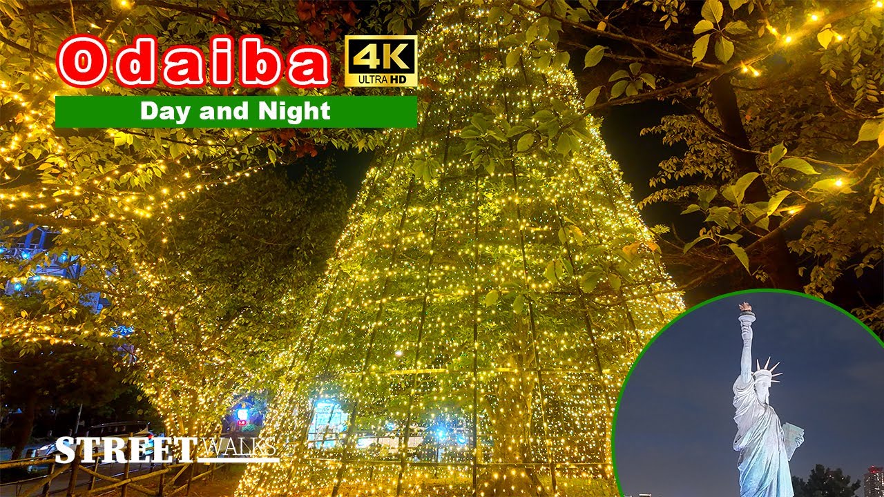 Odaiba Day and Night | Relaxing Tokyo Bay Walk | Japan 2025 | osmo pockt 3 | 4K