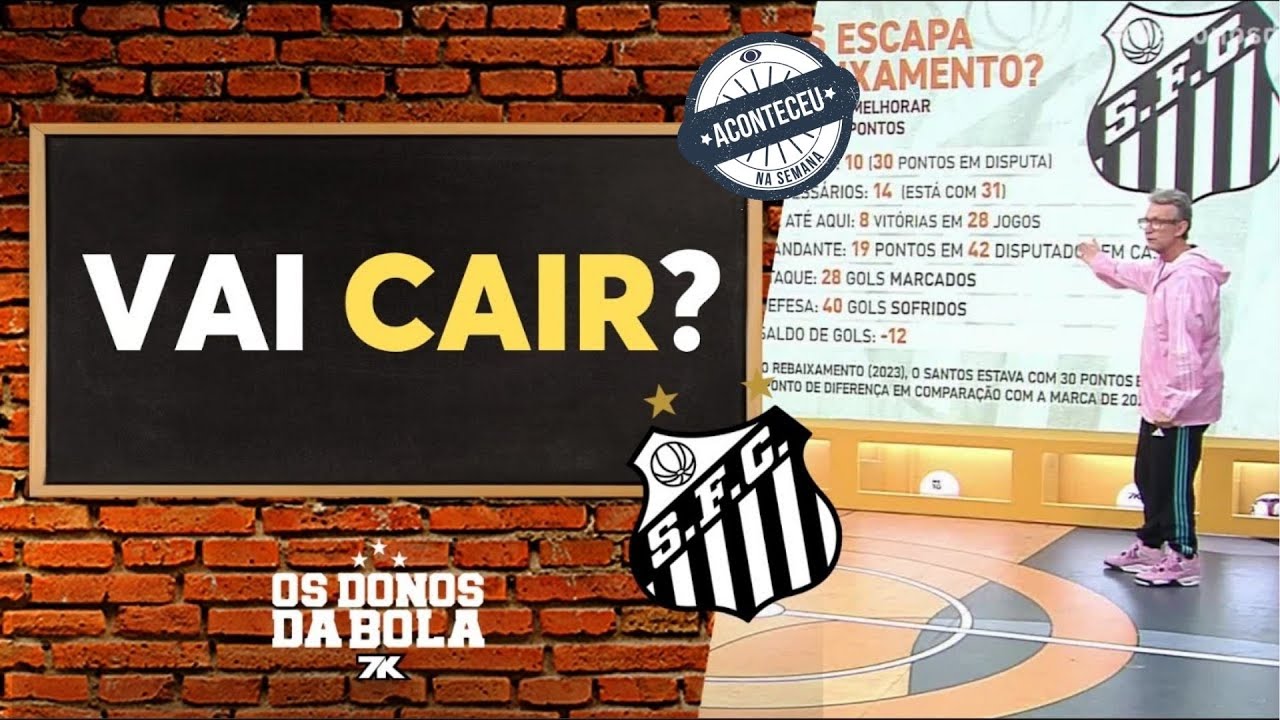 Debate Donos: Santos escapa do rebaixamento? | Aconteceu na Semana