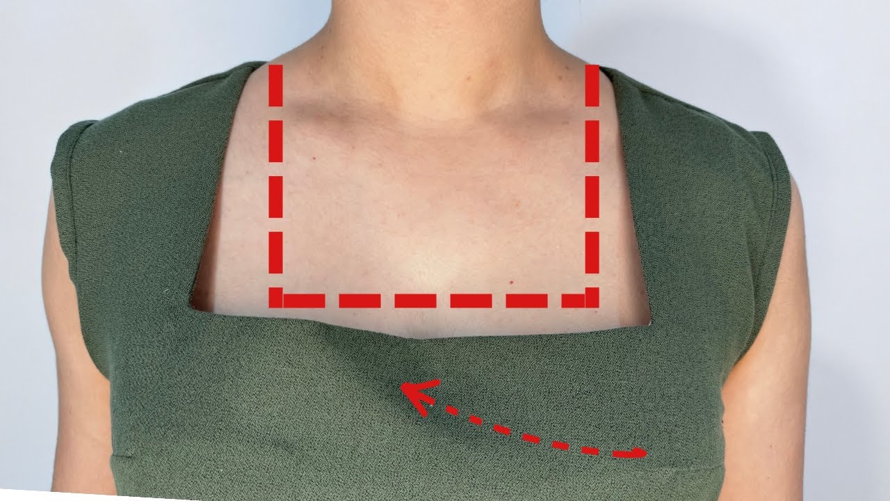 Fix a Loose Neckline in Minutes – Simple DIY Sewing Hack 🤩 sewing tips