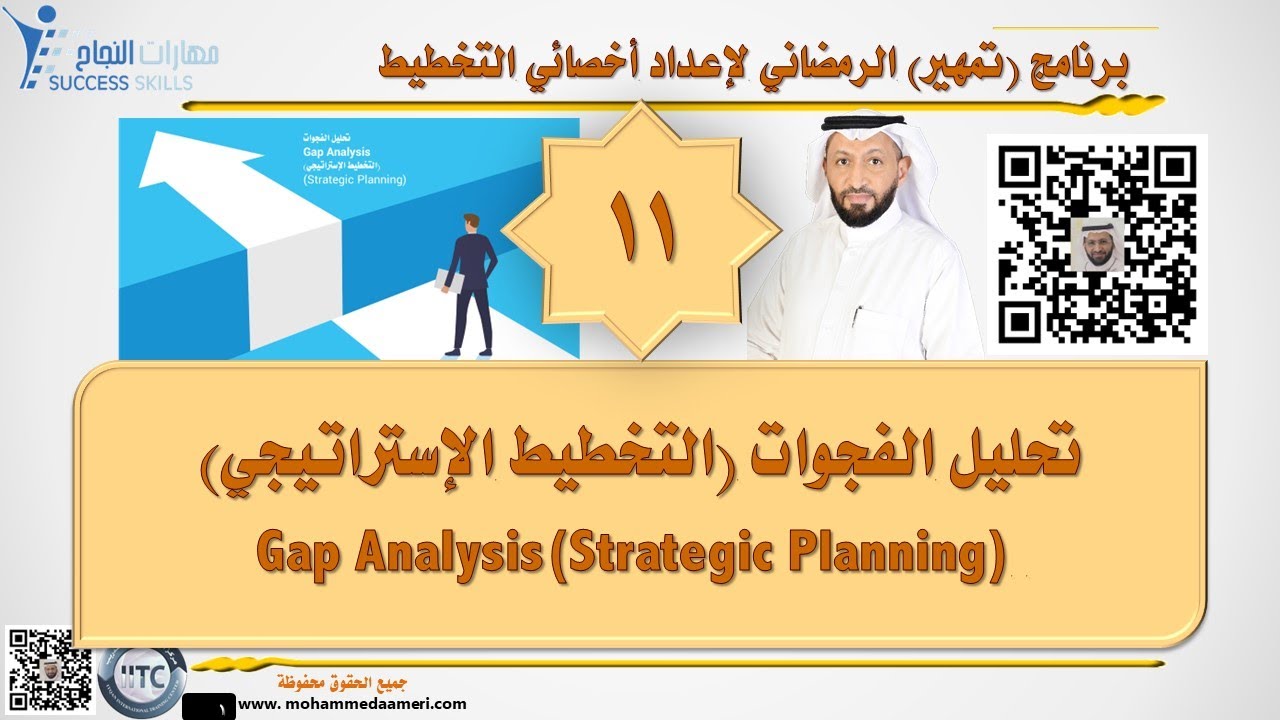 تحليل الفجوات (التخطيط الإستراتيجي)‏ Gap Analysis (Strategic Planning) مع د. محمد العامري