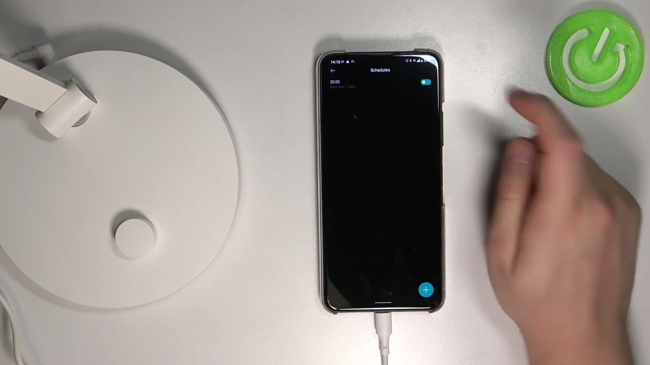 How to Set Up Schedule Power On / Off Time in Xiaomi Mi Desk Lamp Pro?
