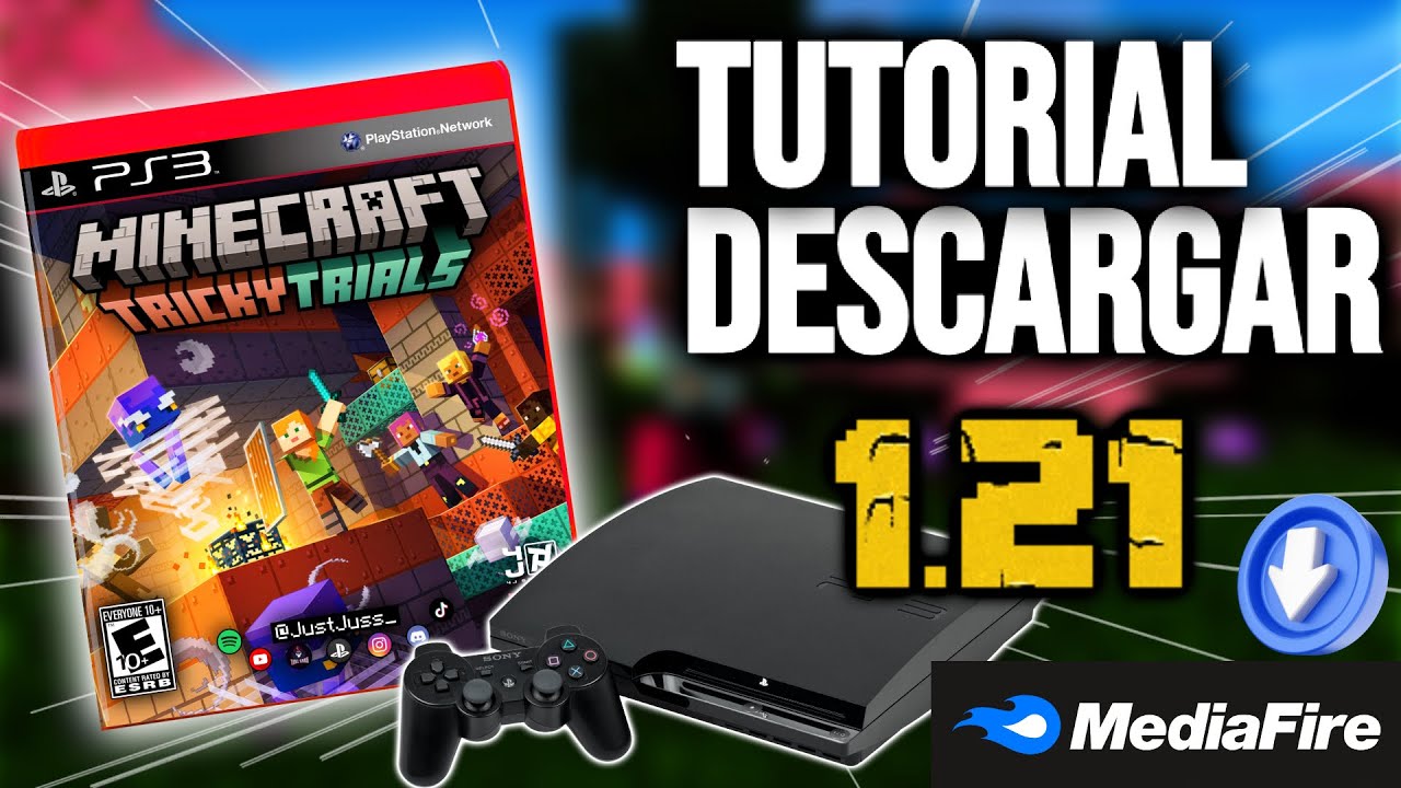 ✅Como instalar Minecraft Tricky Trials Edition TMC para PS3 | Tutorial | JustJuss_