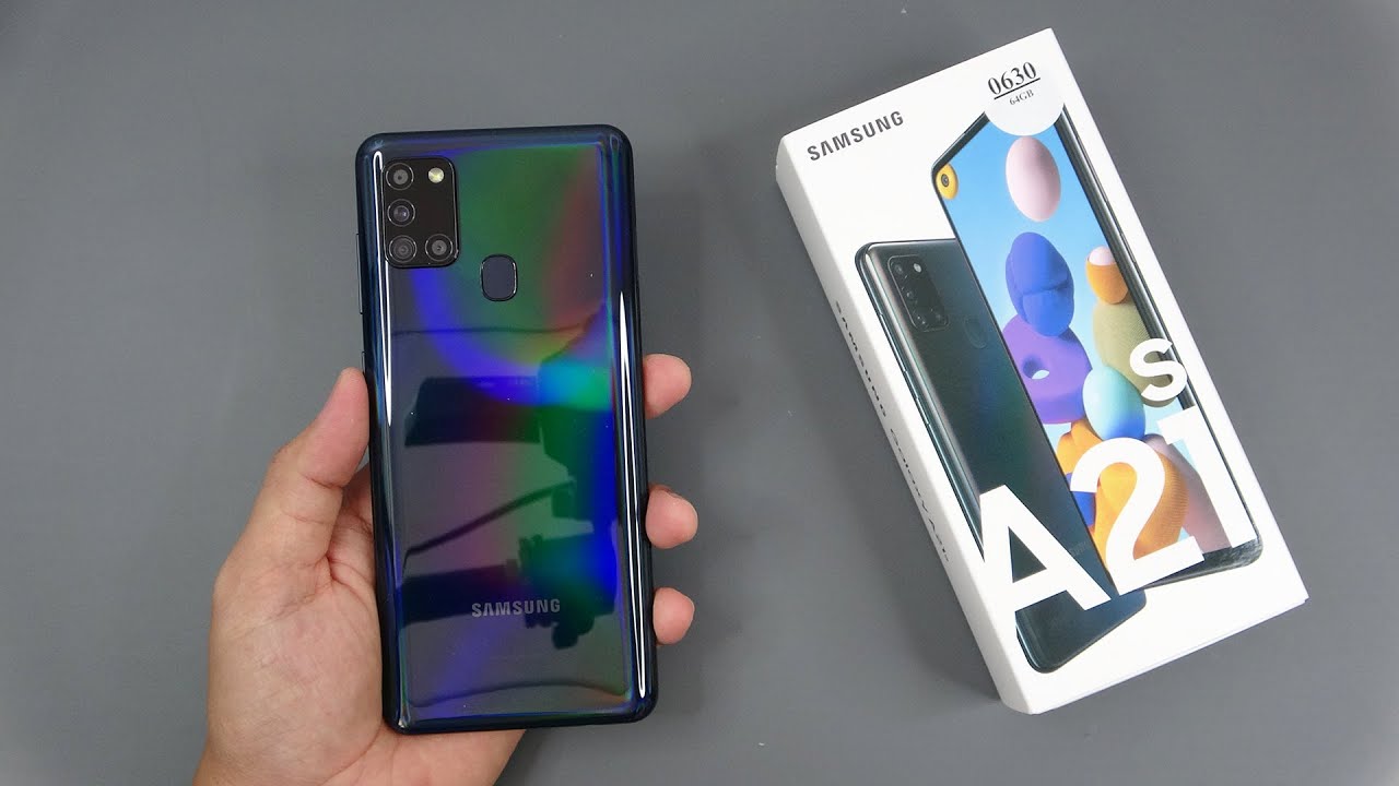 Samsung Galaxy A21s (6GB/64GB) Black unboxing, camera, antutu, game test