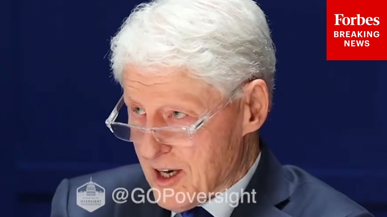Bill Clinton Asked: 'Have You Flown On The Lolita Express With Jeffrey Epstein?'