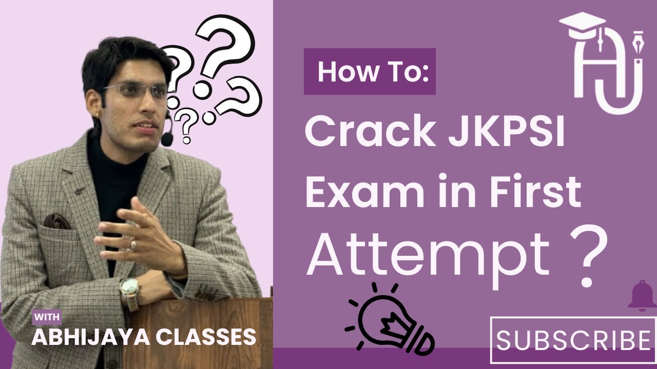 How to Crack the JKPSI Exam in Your First Attempt | Step-by-Step Strategy & Syllabus Breakdown