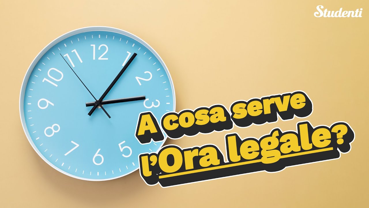 A cosa serve l'ora legale?🕒