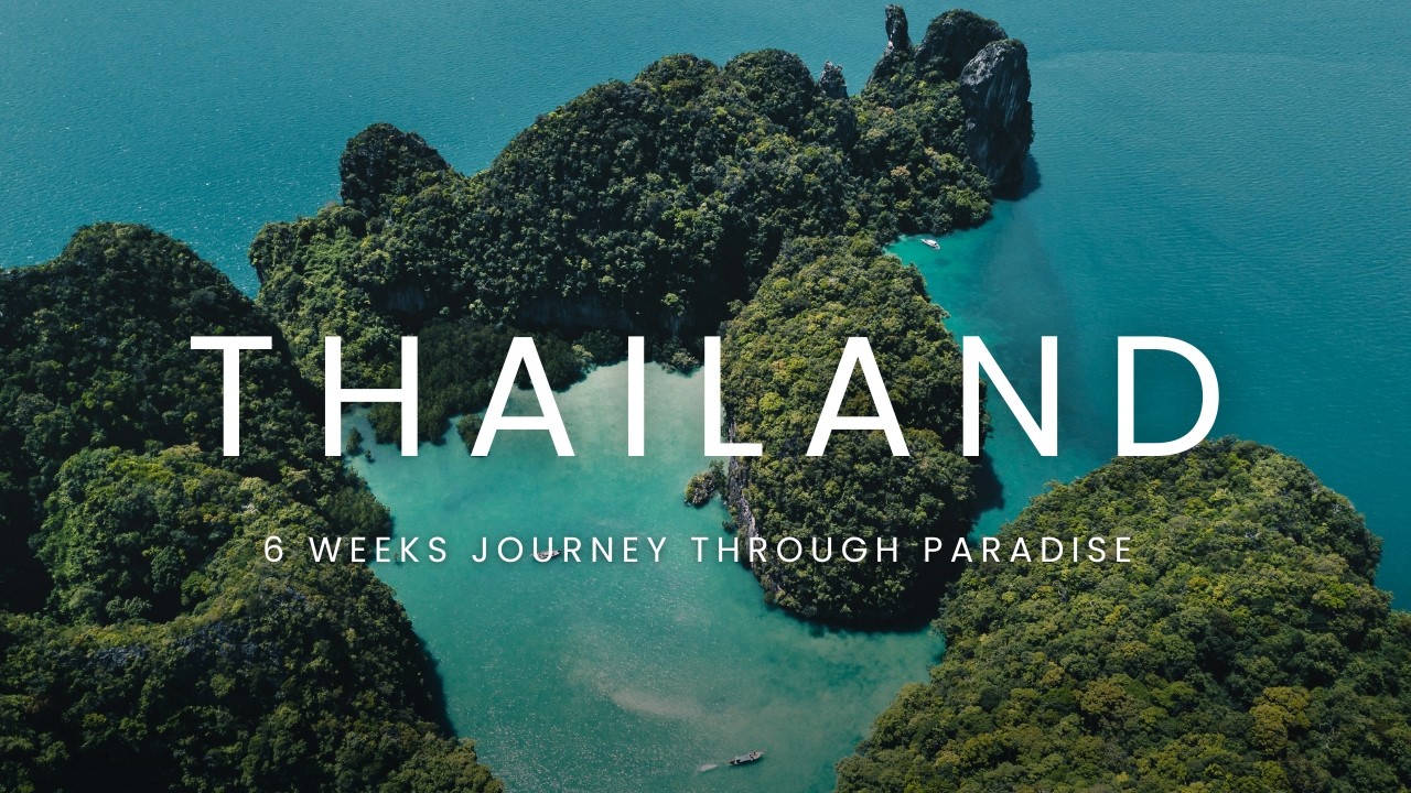 Journey Through Thailand - Cinematic Travel Video