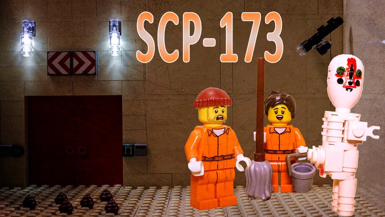 LEGO мультфильм SCP-173: Скульптура / SCP 173: Sculpture stop motion
