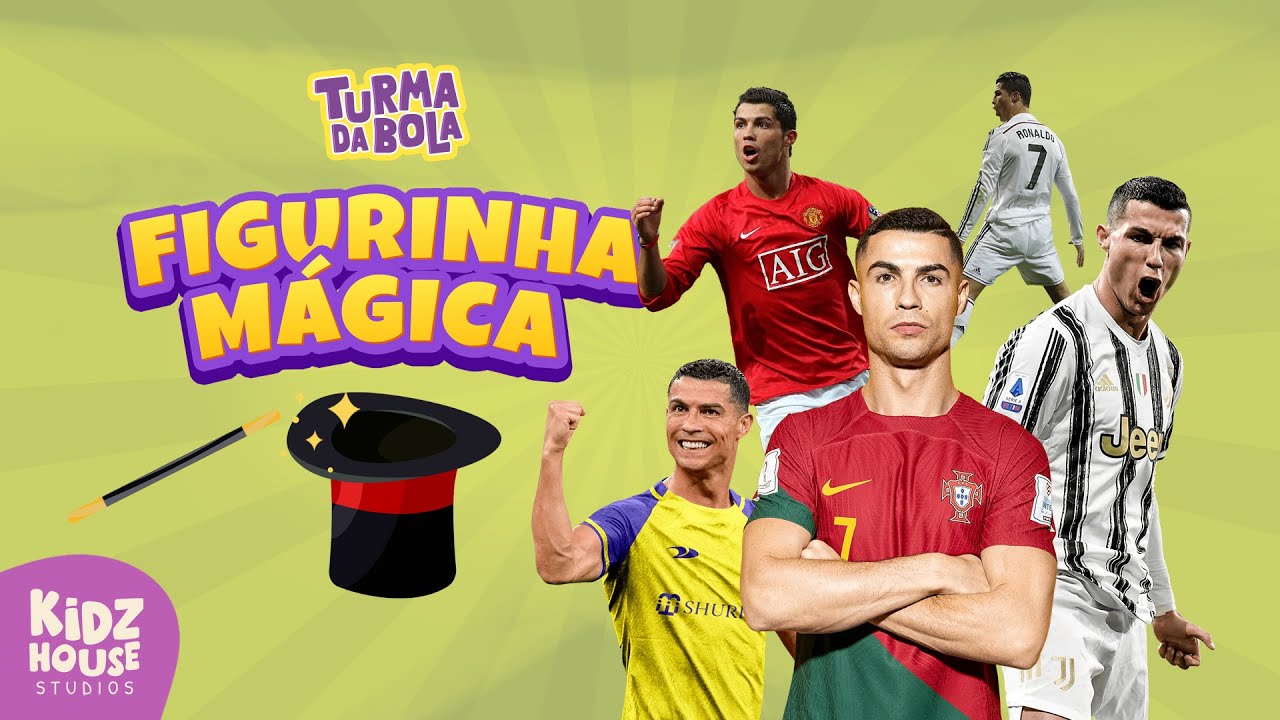 Cristiano Ronaldo - Figurinha Mágica | Turma da Bola TV