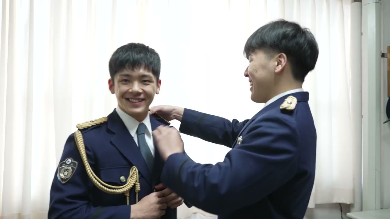 徳島県警察学校卒業式