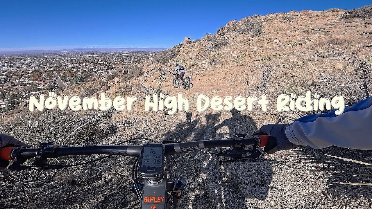 Mountain Biking South Foothills Albuquerque, NM
