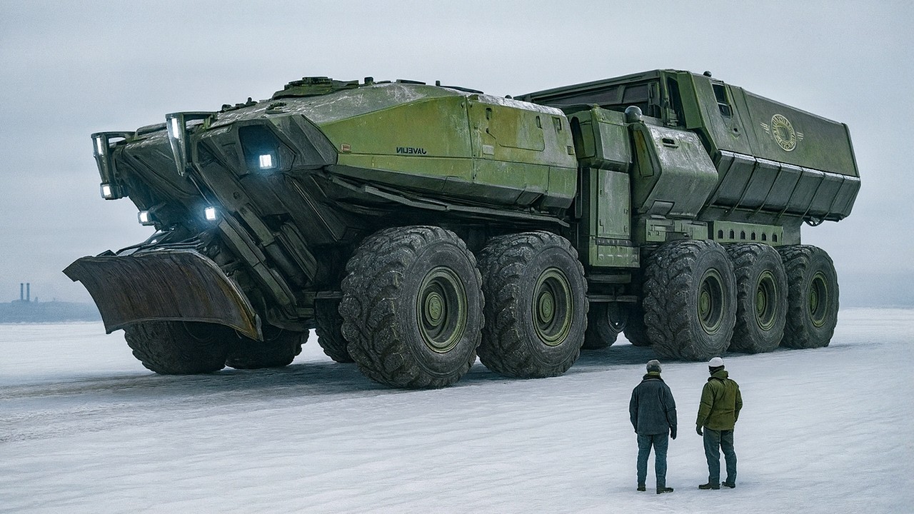 THE 10 MOST INSANE MILITARY EXPEDITION TRUCKS IN THE ARCTIC YOU NEVER KNEW EXISTED!