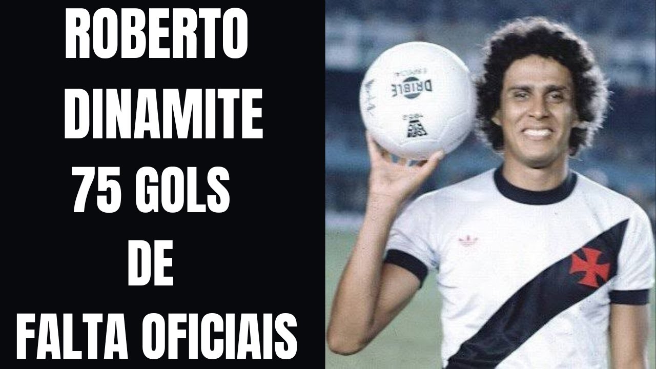 ROBERTO DINAMITE 75 GOLS DE FALTA MARCADOS(JOGOS OFICIAIS)