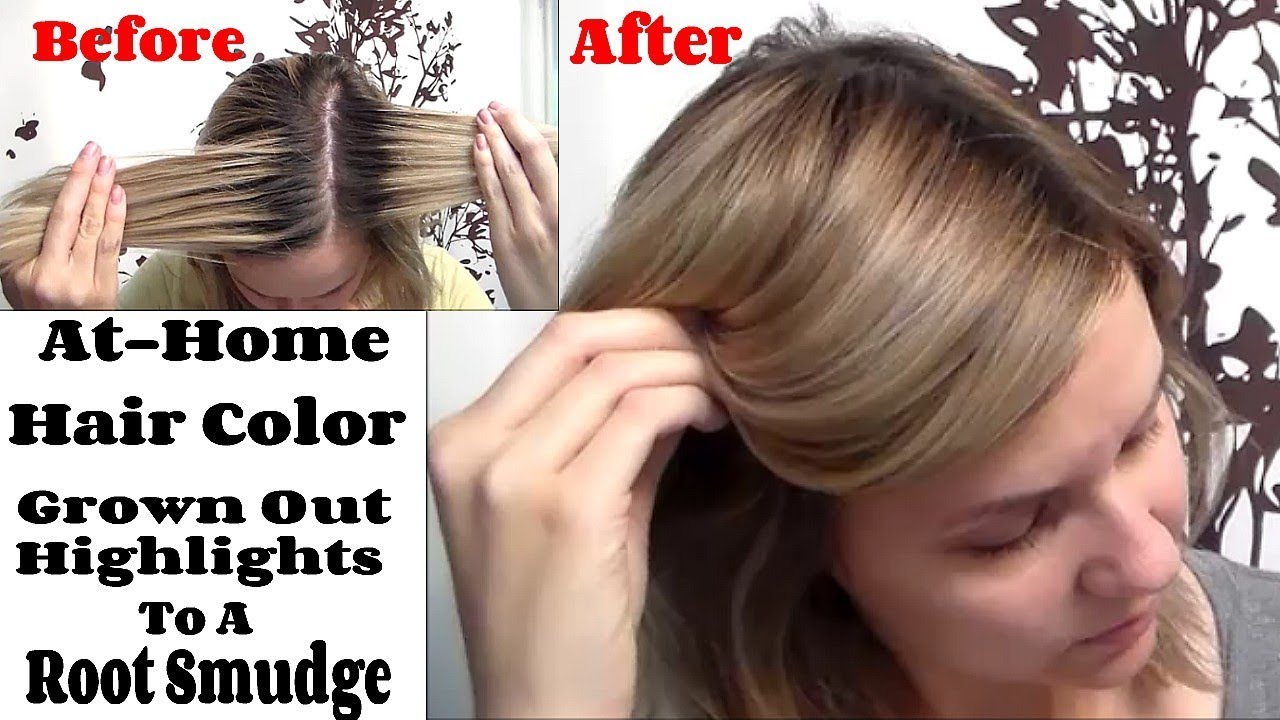 Root Smudge | How To Blend A Highlighted Demarcation Line At Home