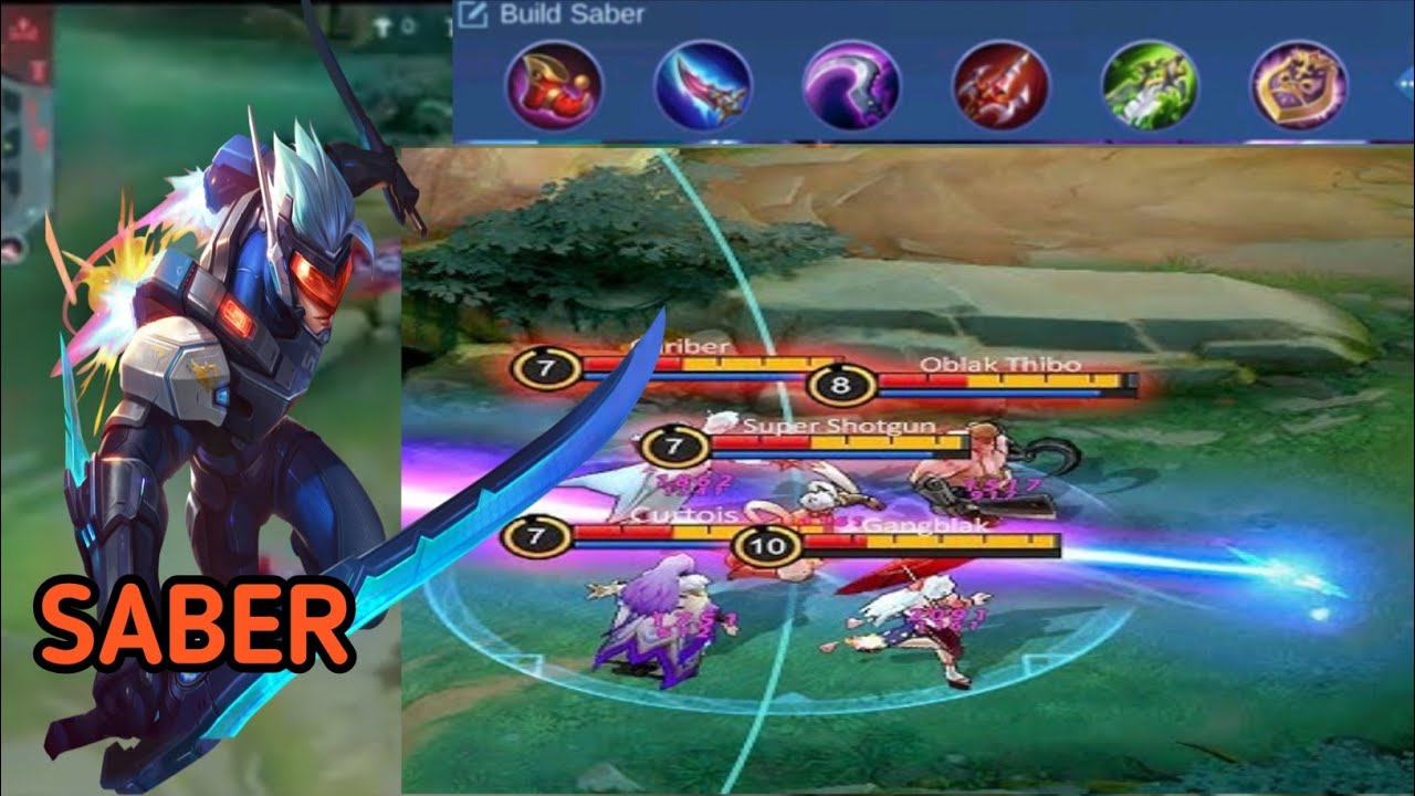 top 1 global saber best build