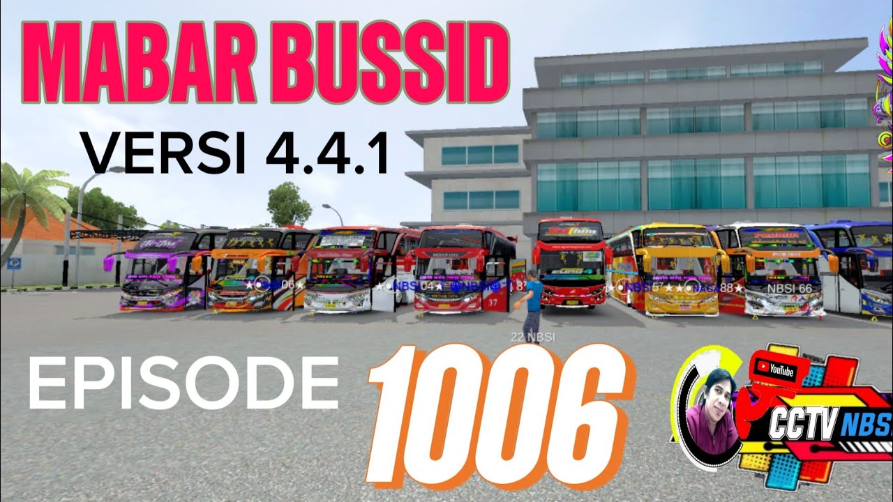 MABAR ASYIK ANTI RUSUH‼️TEAM BAWA BUS DARI Po.DAERAH MASING MASING#bussid #cctv #automobile 