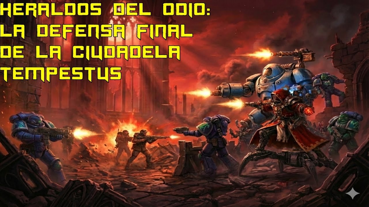 Warhammer 40k inquisitor prophecy. Heraldos del Odio: La defensa final de la Ciudadela Tempestus