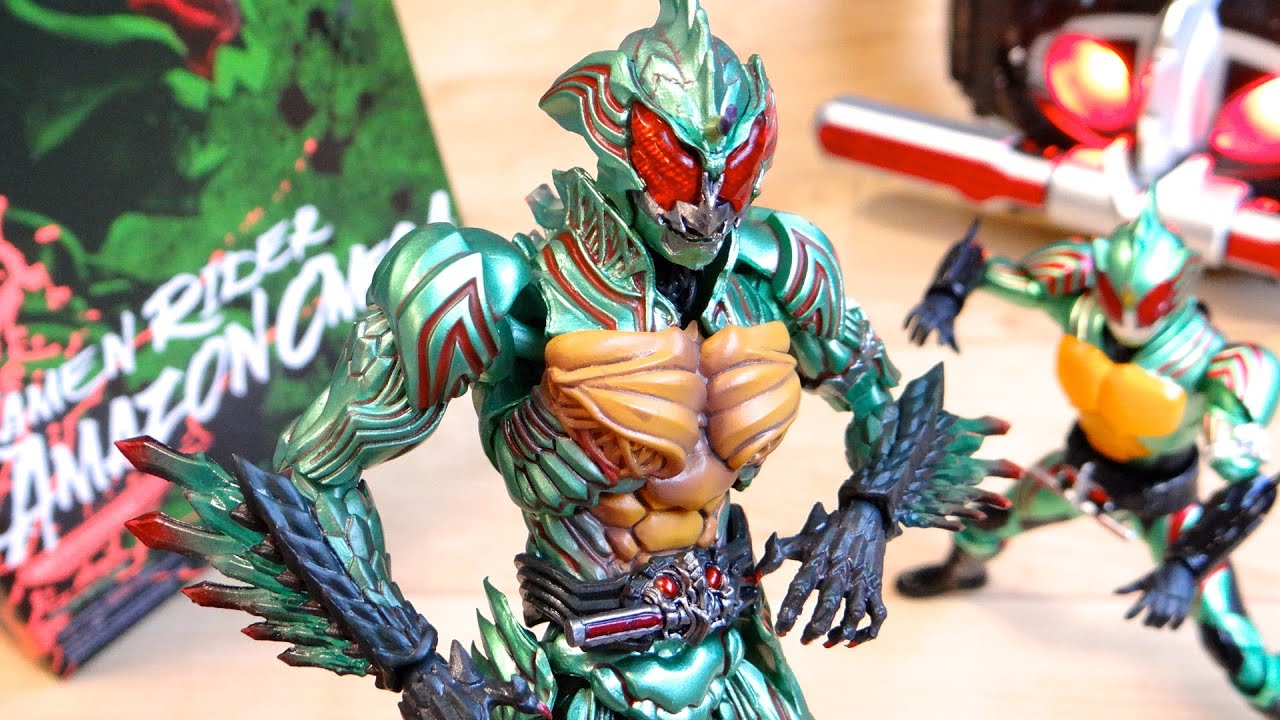 究極のオメガ！プレバン限定 SIC 仮面ライダーアマゾンオメガ レビュー！口開閉やバイオレントパニッシュパーツ付属 アマゾンズ