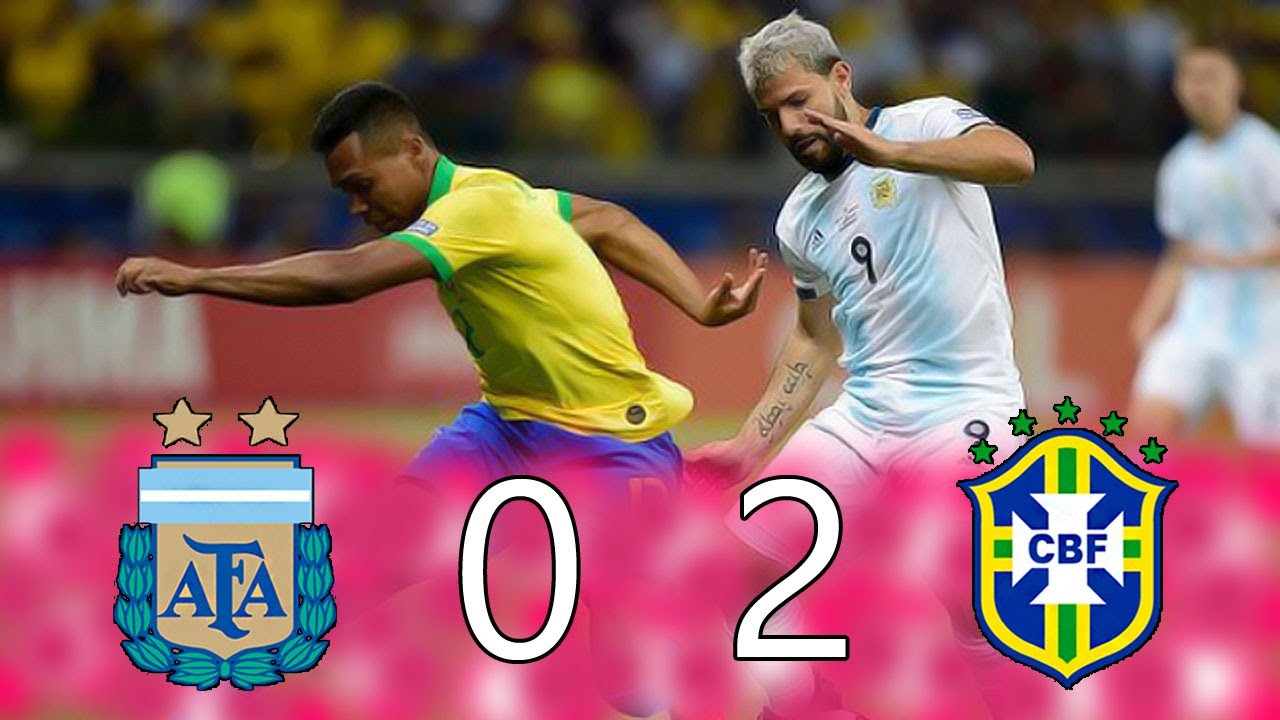 Argentina 0 vs Brasil 2 - Semifinal Copa América 2019 - Partido Completo
