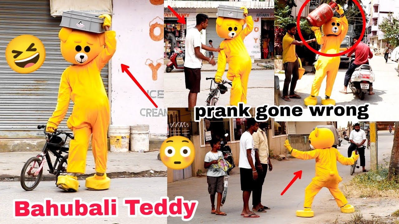 Funny Teddy bear Backchodi prank🤣| Try not to laugh challenge 😆