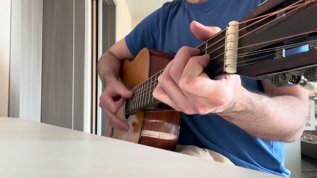 Владимир Высоцкий кавер на большом каретном Vladimir Vysotsky cover on the Big Carriage #гитара 