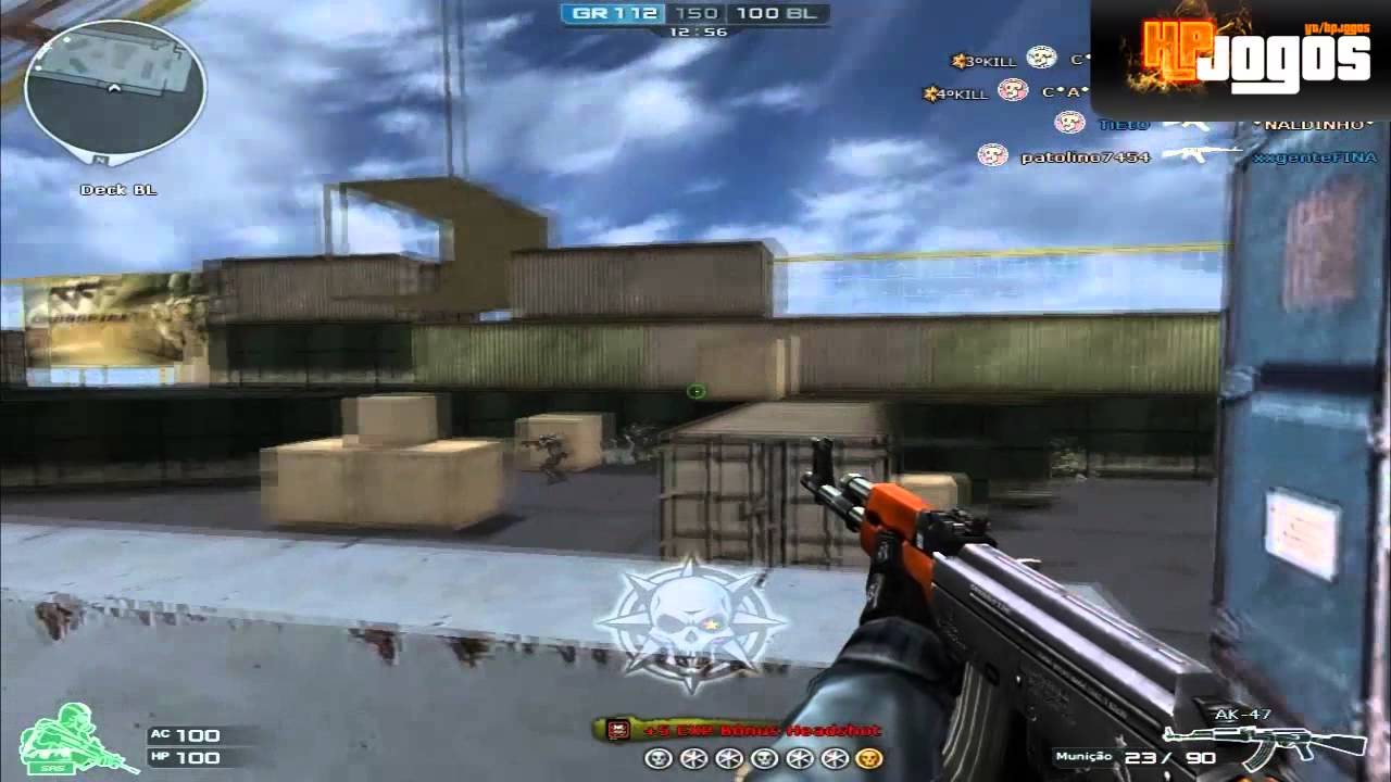 Jogo Crossfire mapa Navio - HPJogos