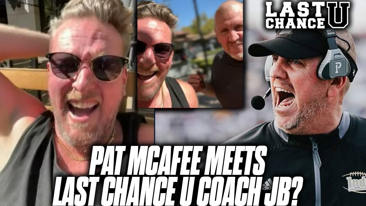 Pat McAfee & Coach JB Meet Face To Face For The First Time