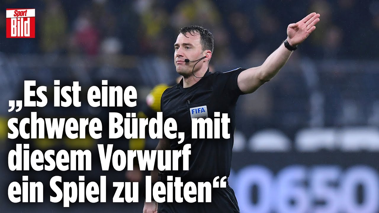 Schiri-Boss Fröhlich erklärt, warum Zwayer aktuell nicht pfeift