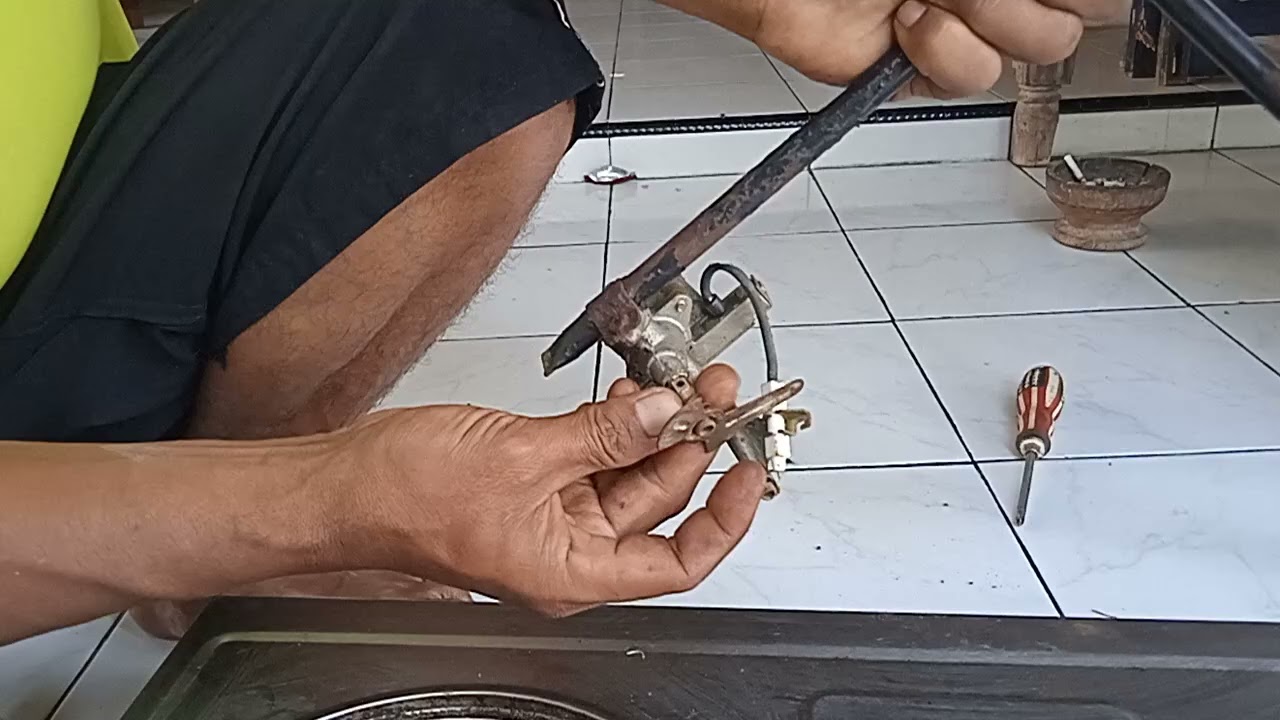 tutorial mengatasi api kecil di kompor gas... #tutorial