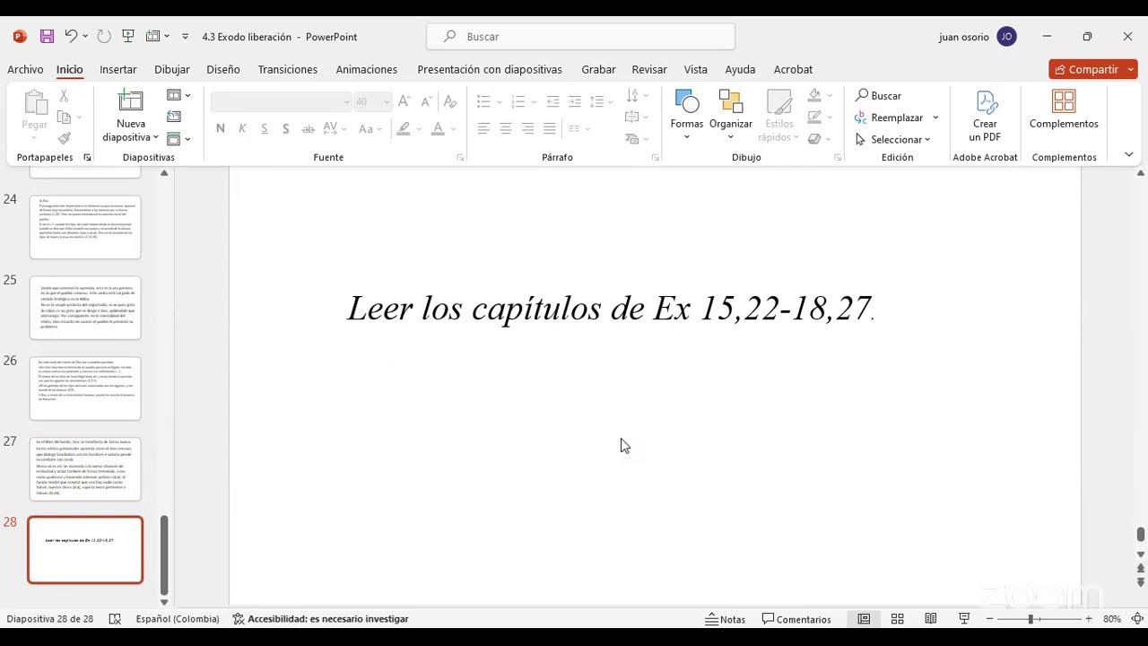 Diplomado de Biblia - módulo Antiguo Testamento