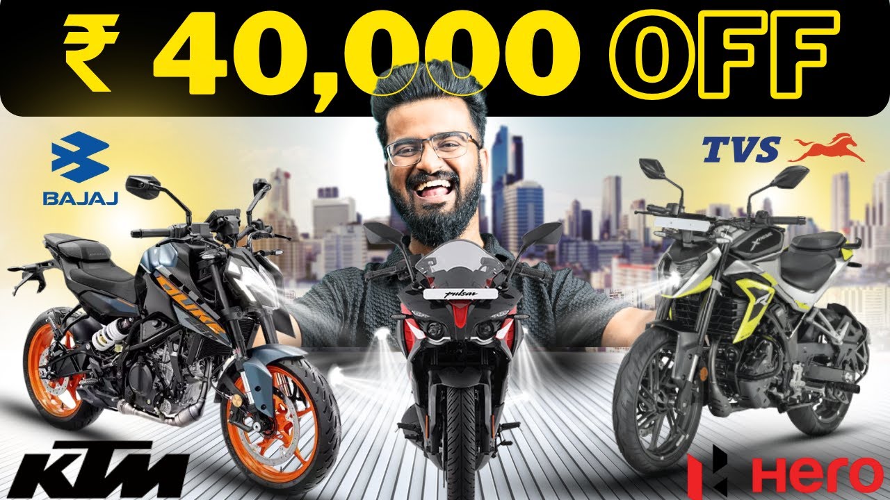 Best 200cc & 250cc Bikes in 2025 | KTM, Hero, TVS, Bajaj, Suzuki | Full Comparison & Offers