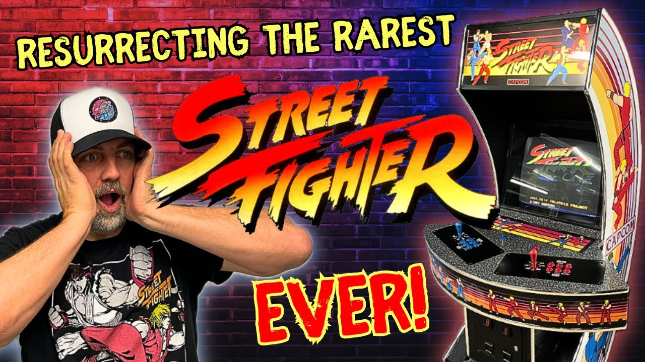 Возрождаем самый редкий аркадный автомат Street Fighter за всю историю!