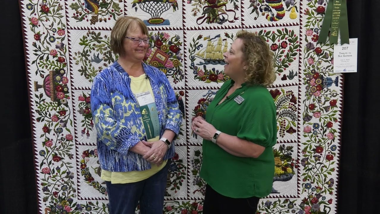 Joan Brink Wins at AQS QuiltWeek - Grand Rapids 2024