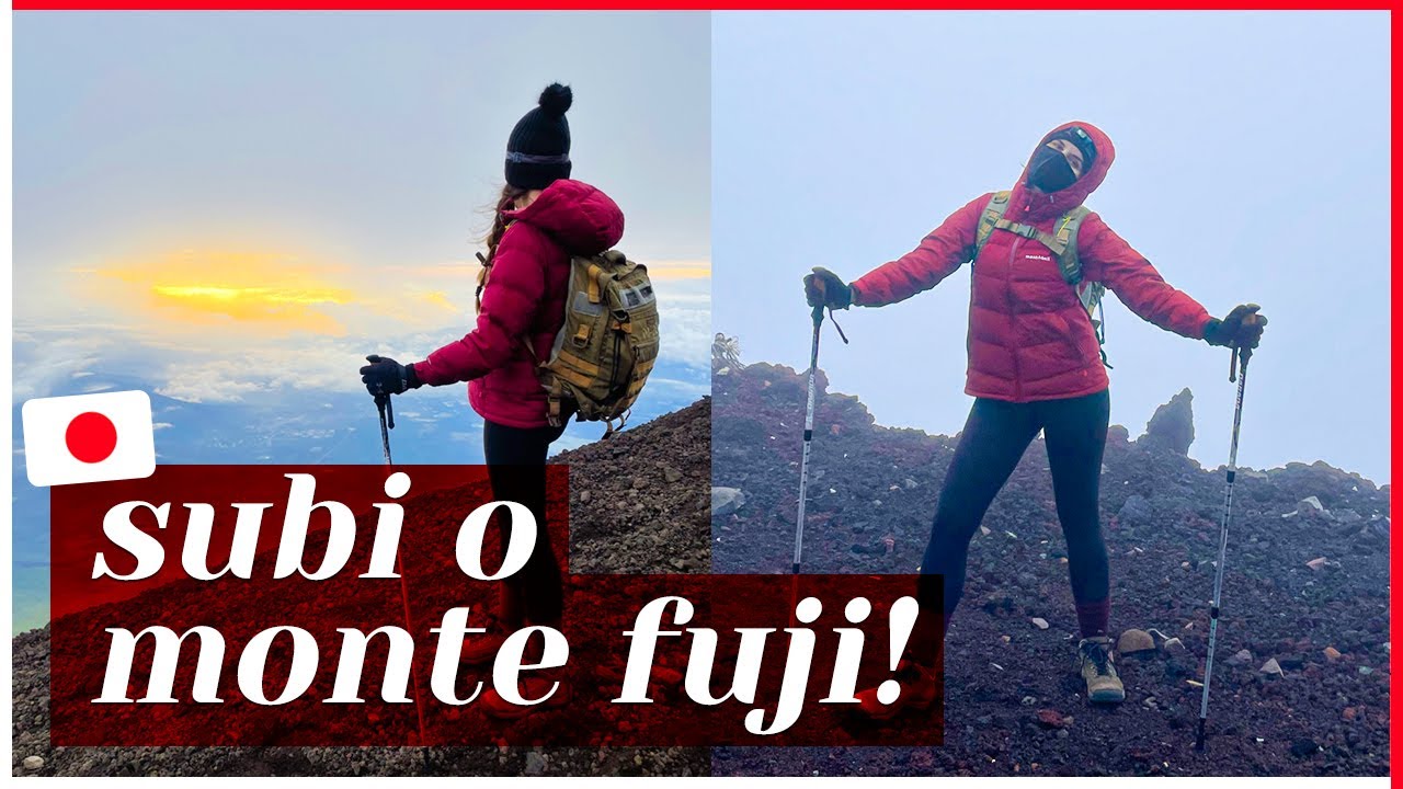 SUBI ATÉ O TOPO DO MONTE FUJI: o pico mais alto do Japão!!!