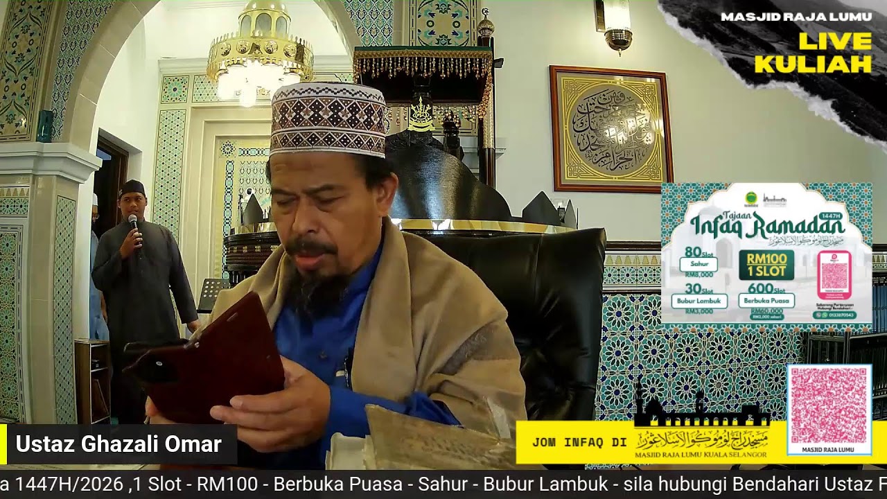 {{LIVE}} Tazkirah Jumaat- Masjid Raja Lumu Kuala Selangor
