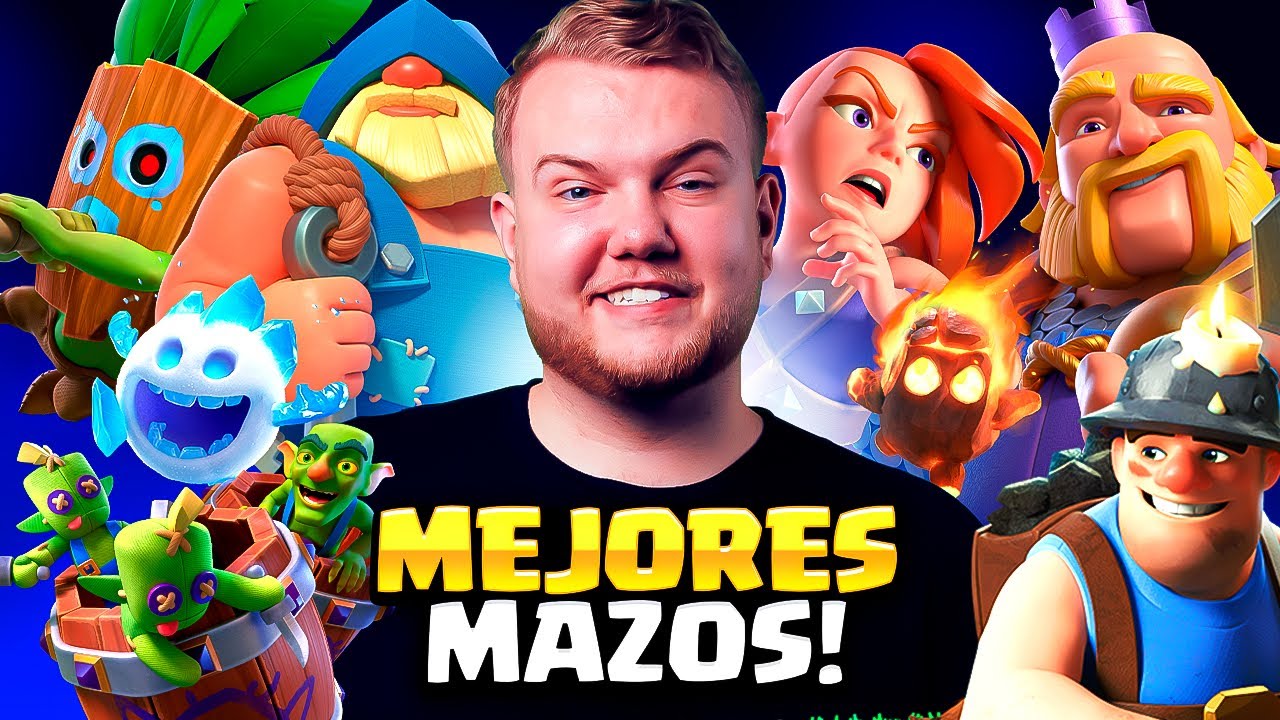 TOP 5 MEJORES MAZOS DEL MUNDO EN CLASH ROYALE🌍