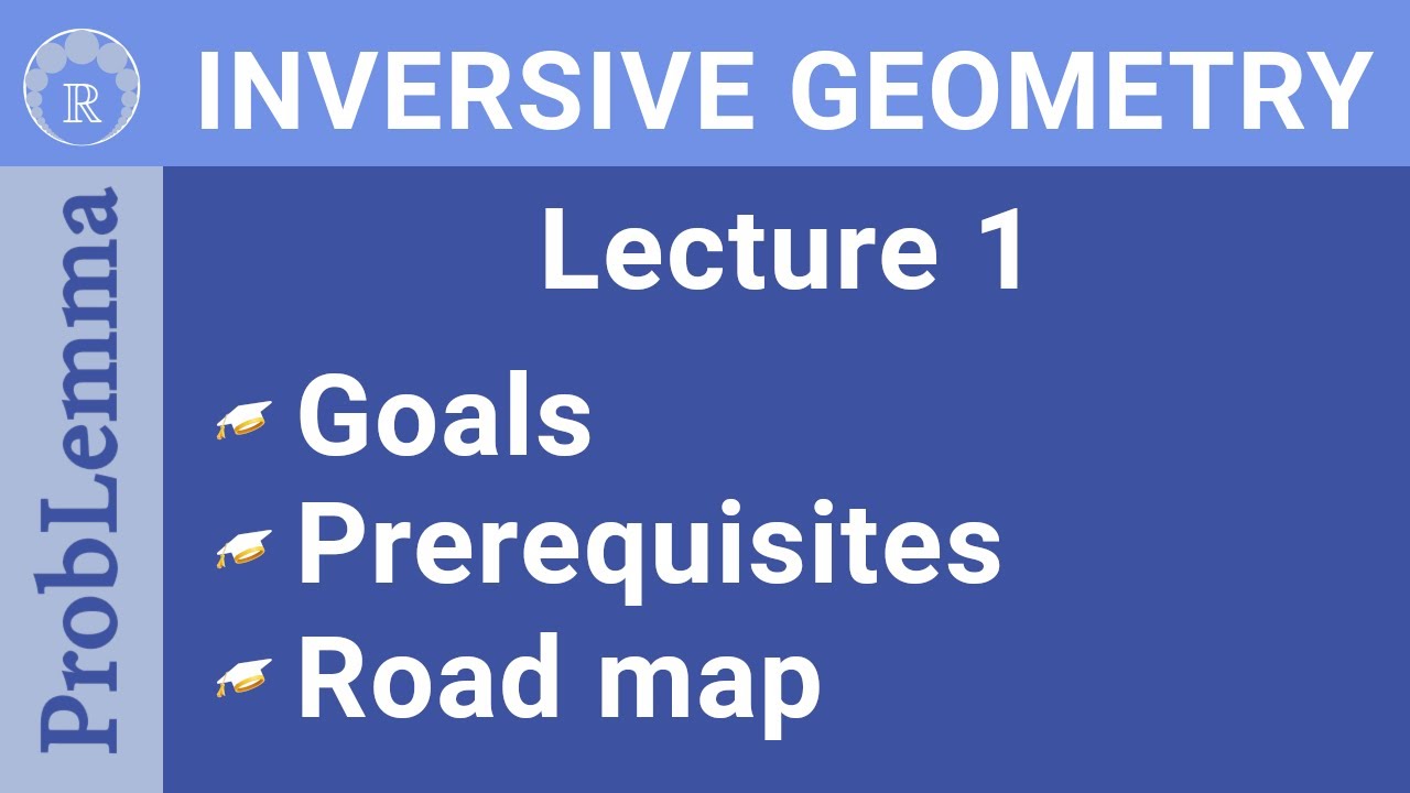 IGRP Episode 1 Lecture 1. Goals, Prerequisites, Road map.